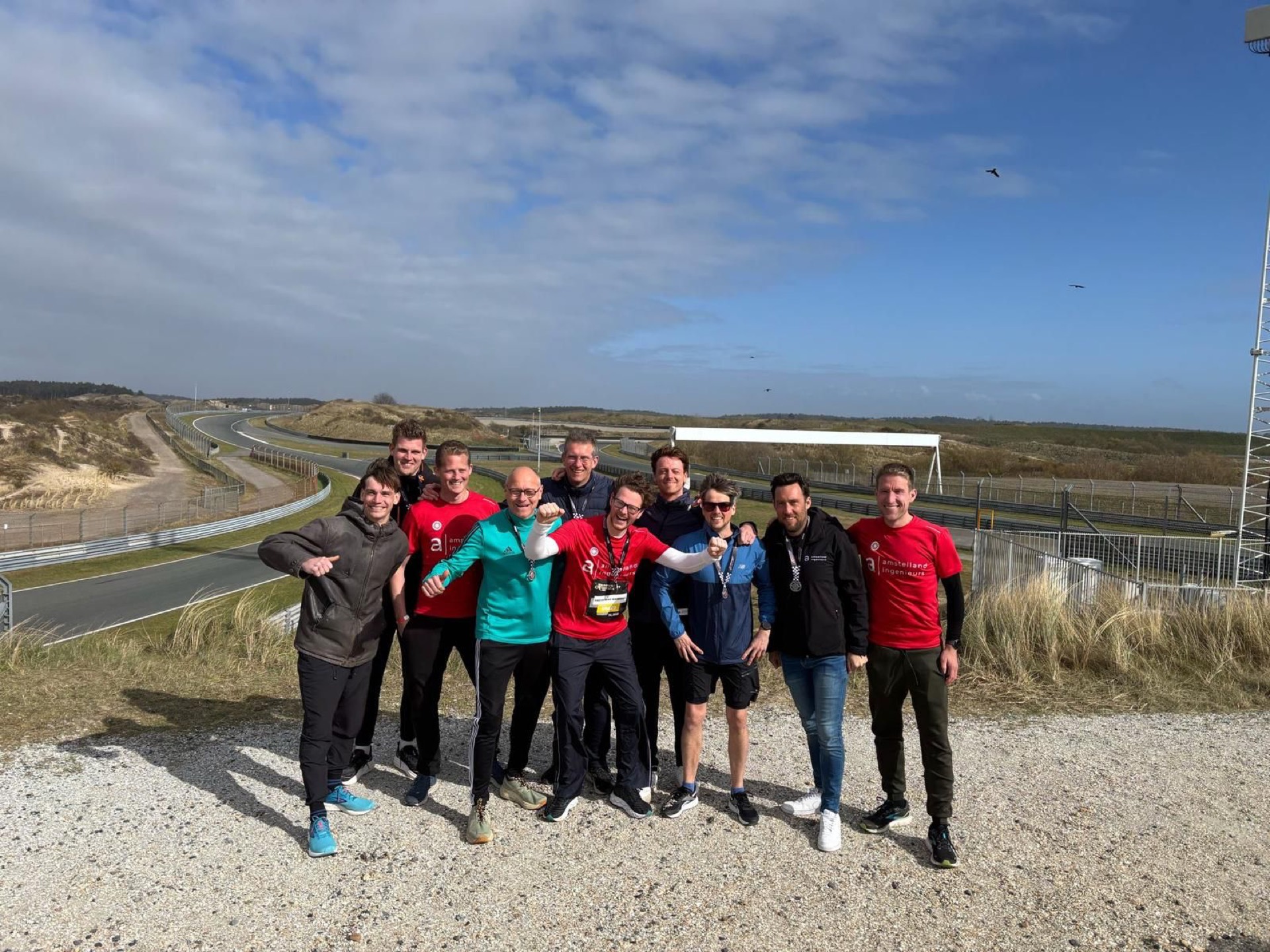 Collega's van Amstelland Ingenieurs in overleg